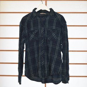 45 R Indigo Flannel Shirt